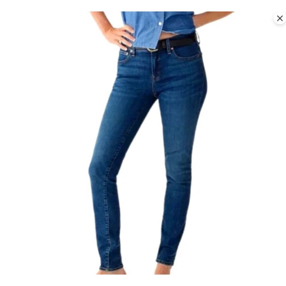 J. Crew Factory Toothpick Stretch Mid Rise Jeans - Size 29